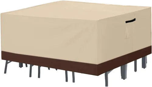 Miniatura 38 de ABCCANOPY Cubierta de Mesa Rectangular Cubierta de Mesa Universal Cubierta de Silla para Exteriores Impermeable y a Prueba de Polvo Resistente al