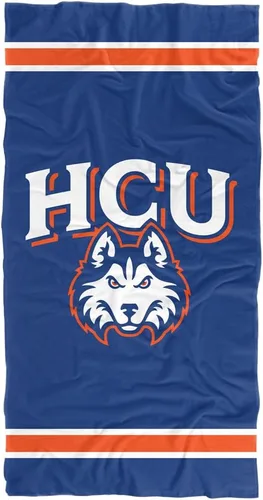Miniatura 99 de LOGOVISION Manta Abilene Christian University, 30 x 60 pulgadas, logotipo primario CottonFront/PolyBackBeachTowel