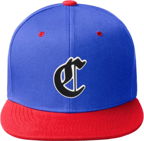 Miniatura 446 de Daxton Gorra clásica con visera de billete plano con letras del alfabeto inglés antiguo de la A a la Z