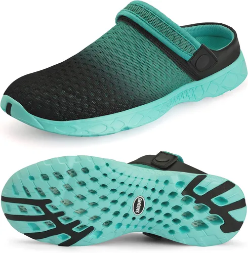 Miniatura 11 de SAGUARO - Zapatos de jardín de secado rápido para hombre y mujer, ligeros y transpirables. Zuecos de jardinería, sandalias de agua y malla