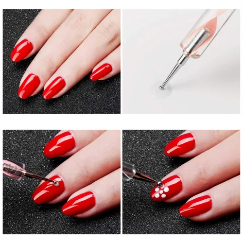 Miniatura 3 de Pintura de acrílico para uñas, pintura marmolada, punteada, conjunto de lápices