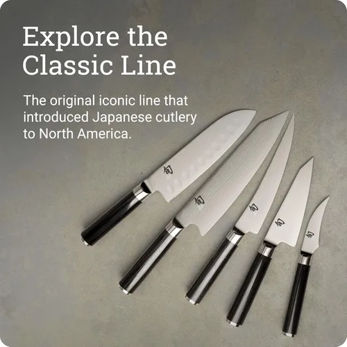 Miniatura 7 de Shun Cuchillo clásico para deshuesar y filetear de 6 pulgadas, se desliza fácilmente a través de carne y pescado, auténtico, hecho a mano, cuchillo
