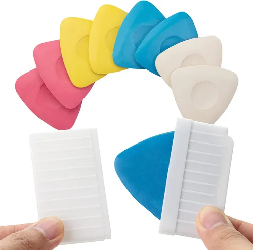 Miniatura 10 de Mr. Pen - Tiza de sastre, paquete de 8, lavable, tiza de costura para tela, marcador de tela, suministros de costura