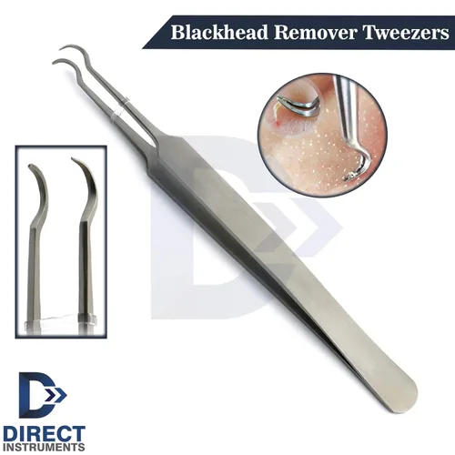 Miniatura 6 de Kit de removedor de puntos negros, pinzas para tratamiento de espinillas, espinillas para acné, herramientas de eliminación de poros de manchas