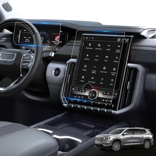 Miniatura 12 de LFOTPP 2017-2020 2021 2022 GMC Acadia IntelliLink - Protector de pantalla de navegación para automóvil IntelliLink de 8 pulgadas, pantalla de vidrio