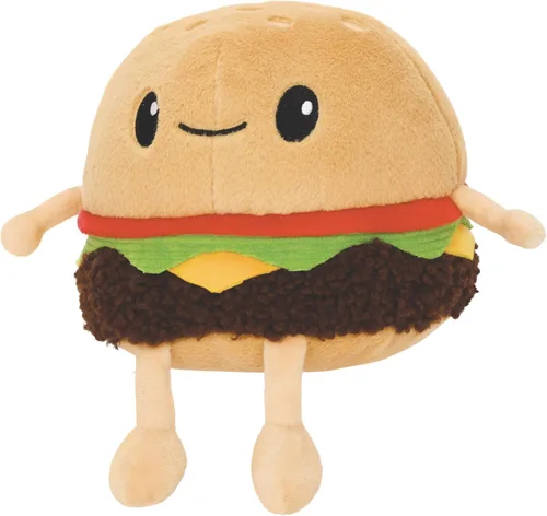 Miniatura 3 de iscream Screamsicles Kawaii Snack Shack - Peluche de 8 pulgadas, hamburguesa con queso