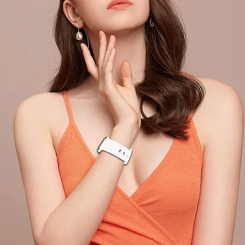 Miniatura 4 de Correas deportivas compatibles con Apple Watch de 1.65, 1.73, 1.77, 1.77, 1.61, 1.49, 1.57 y 1.73 pulgadas, para mujeres y hombres, correa de Blanco