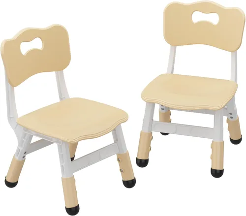 Miniatura 9 de GAOMON Silla para Niños, Silla Infantil Ajustable en 3 Niveles de Altura, Sillas de Plástico para Niños y Niñas de 2 a 6 Años, Adecuada para Uso