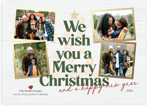 Miniatura 12 de Let's Make Memories Tarjetas de Navidad personalizadas con sobres, calidad premium, 5 x 7 – Tarjetas navideñas 2025 y sobres blancos – Corona Corona