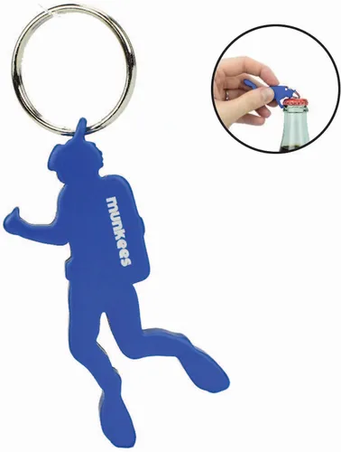 Miniatura 7 de Munkees - Llaveros para atletas, mini llaveros para deportes atléticos, pequeños jugadores de baloncesto y fútbol, esquiadores, corredores