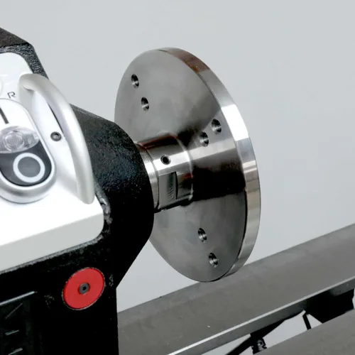 Miniatura 3 de Hurricane Turning Tools, Placa frontal de acero de 6" para torno de madera, 1" x 8 TPI