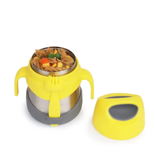 Miniatura 12 de b.box Tarro de alimentos aislado con tenedor para niños pequeños, recipiente fácil de abrir, acero inoxidable, más de 5 horas de temperaturas