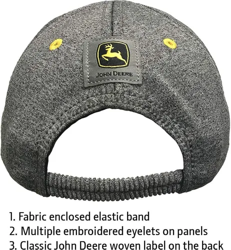Miniatura 3 de John Deere Construction - Gorro de natación, color amarillo
