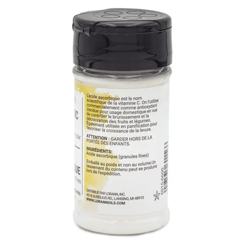 Miniatura 2 de LorAnn ácido ascórbico (vitamina C), 3.4 onzas