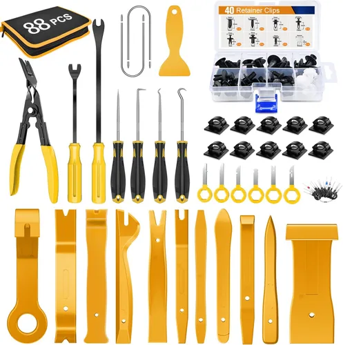 Miniatura 12 de GOOACC 1001 piezas de remaches universales para automóviles, juego de clips de retención para parachoques, guardabarros, panel de puerta, protector