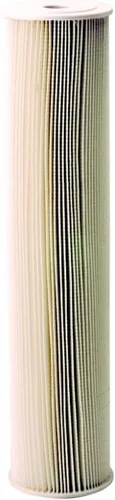 Pentair Pentek ECP5-20BB Big Blue - Filtro de agua de sedimentos, 20 pulgadas, cartucho de repuesto de poliéster de celulosa plisado resistente para