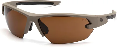 Venture Gear VGST1422T Semtex 2.0 Glasses, Forest Gray Lens, Forest Gray Anti-Fog Lens Lente antiniebla de bronce/marco marrón