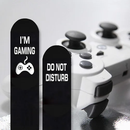 Miniatura 46 de AGRIMONY Calcetines divertidos con texto en inglés «Do Not Disturb Gaming» para hombres, mujeres, adolescentes, niños, Pascua, padres, cumpleaños