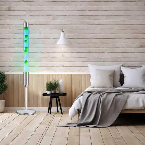 Miniatura 4 de Kyzfy Lámpara de movimiento de líquido de 47.5 pulgadas, lámpara de magma, luz de relajación de estado de ánimo, adecuada para decoración del hogar