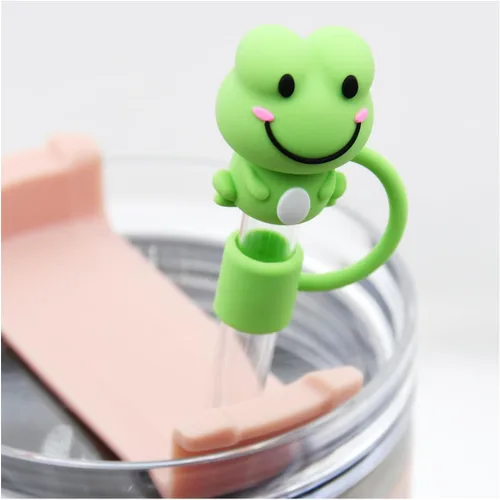 Miniatura 6 de Tapa de popote para copa Stanley, cubierta de popote compatible con vaso de 30 y 40 onzas con asa, tapas de puntas de popote reutilizables de 0.4