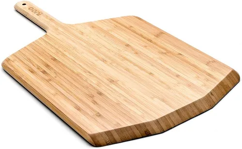 Miniatura 2 de Ooni Pala de pizza de madera de bambú de 12 pulgadas, espátula de pizza de 12 pulgadas, tabla de cortar pizza de madera, accesorios para horno