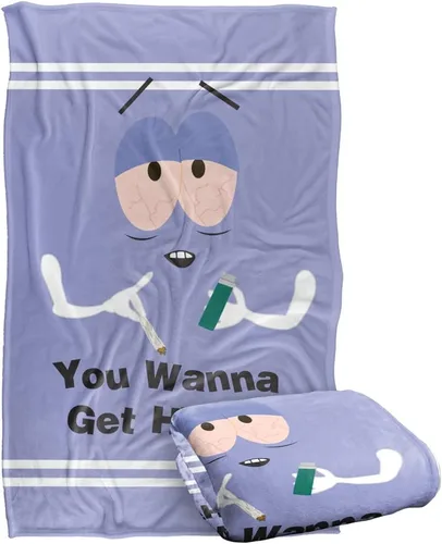 Miniatura 9 de South Park Towelie Wanna Get High - Manta con licencia oficial de tacto sedoso, súper suave, 50 x 60 pulgadas