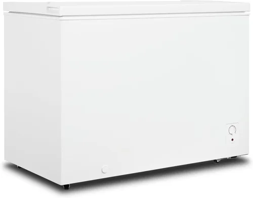 Congelador de pecho de 14 pies cúbicos con 7 termostatos ajustables y cesta extraíble, congelador profundo con ruedas para garaje, sótano, color