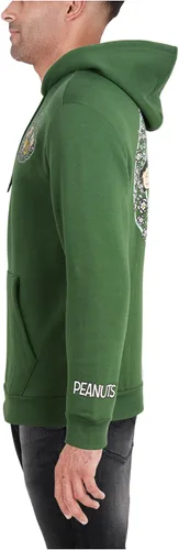 Miniatura 2 de Peanuts Mens Snoopy Sweatshirt - Vintage Snoopy and Woodstock Pullover Hoodie