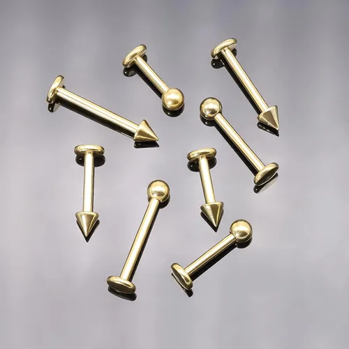 Miniatura 4 de BLISI 8PCS Body Piercing Jewelry Lot 16G Titanium Nose Septum Lip Cartilage Tragus Eyebrow Industrial Barbell Horseshose Piercing Kit Jewelry