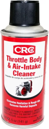 Miniatura 5 de CRC 05111 Paquete doble de limpiador de sensor de flujo de aire masivo y limpiador de entrada de aire y cuerpo del acelerador
