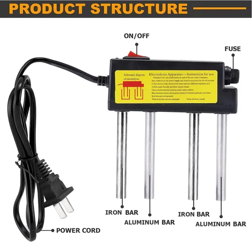 Electrolizador de agua Probador rápido de calidad de agua Filtro de pureza de agua Herramienta de medición Uso en el hogar