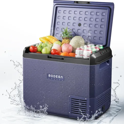 Miniatura 13 de BODEGACOOLER Refrigerador de Coche de 12 Voltios, Enfriador Eléctrico Impermeable IPX4 de 42 Quart (40L), Refrigerador de Coche Ultrasilencioso