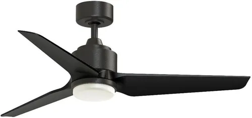 Miniatura 15 de Fanimation TriAire Custom - Ventilador de techo de 3 aspas, 12.42 pulgadas de alto y 48 pulgadas de ancho, acabado blanco mate, color blanco mate