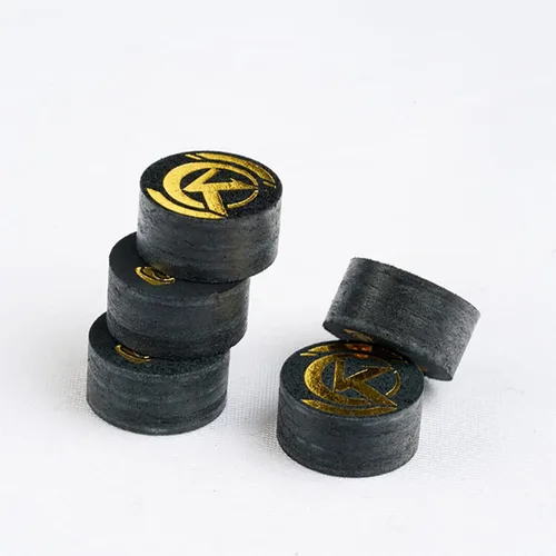 Miniatura 9 de KONLLEN Billar de billar de billar de 0.551 in, 8 capas de piel para taco profesional, accesorios de billar duraderos M Tip-5 piezas-6 capas
