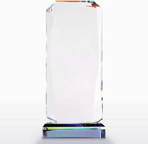 Miniatura 2 de Baudville Trofeo facetado de cristal grabado