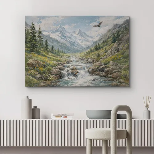 Miniatura 108 de wall26 Prado con álamos por Claude Monet - Arte moderno impresionista, arte en lienzo para el hogar, 12 x 18 pulgadas