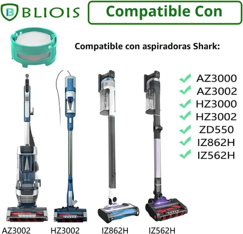 Miniatura 3 de Paquete de 4 piezas de repuesto para cartucho neutralizador de olores Shark, reemplazo para eliminación de olores para accesorios de aspiradora
