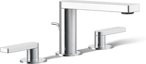 Miniatura 17 de Kohler 73060-4-BV Composed Grifo de lavabo de baño con manijas de palanca, 1.2 gpm, bronce cepillado vibrante Bronce pulido vibrante