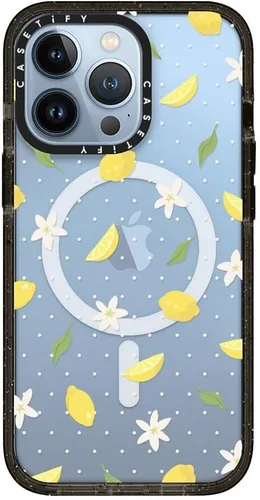 Miniatura 460 de Funda Impact de CASETiFY para iPhone 13 Pro Max con Magsafe - Estuche Claro Cuento de Invierno - Claro Negro Estuche transparente Winter Tale
