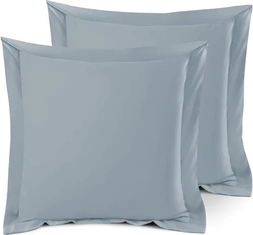 Miniatura 62 de Nestl Juego de 2 fundas tipo sham de almohada suaves - Fundas de almohada de microfibra de doble cepillado - Fundas de almohada de cama premium