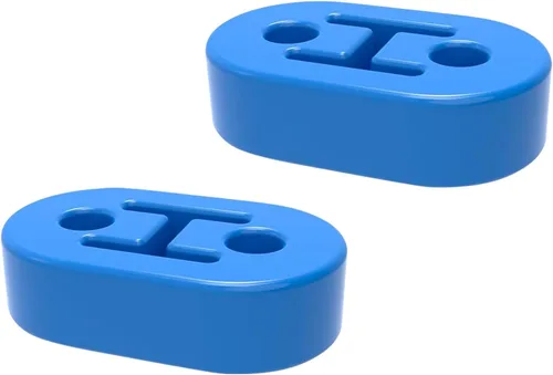 Miniatura 15 de Percha de escape de goma BFXM, perchas de silenciador de goma. Soporte de buje aislador de goma, montajes de escape de goma con 2 agujeros de 0.47