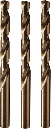 Miniatura 10 de Century Drill & Tool, 26809, 9/64", broca Jobber, ProGrade, acero cobalto, paquete de brocas de alta velocidad