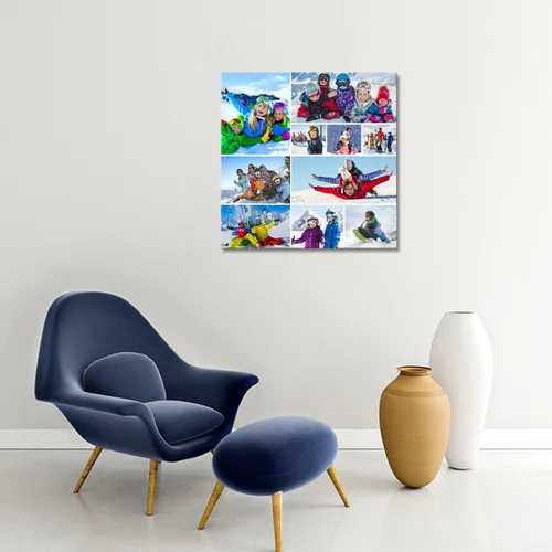 Miniatura 3 de LZIMU Regalos personalizados para el Día del Padre, lienzo impreso con tus fotos, lienzo personalizado para pared, regalos únicos de cumpleaños
