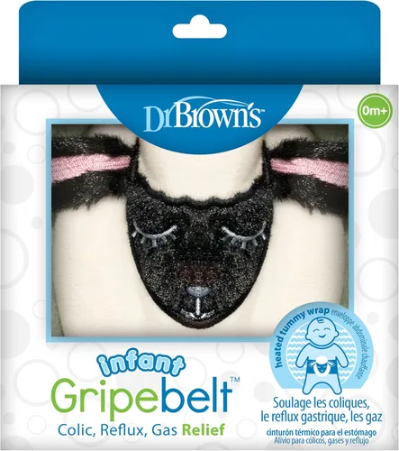 Miniatura 19 de Dr. Brown's Banda térmica para el vientre de Gripebelt para bebé, calma la barriga del bebé con suave calidez y compresión, erizo, 0 meses Hedgehog
