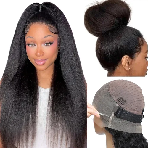Miniatura 33 de Peluca de cabello humano estilo Bob, densidad del 220 %, pelucas de encaje frontal HD de 13 x 6 pulgadas, predepiladas, encaje transparente HD, sin