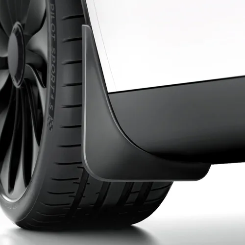 Miniatura 9 de REEVAA - Juego de 4 guardabarros para Tesla Model Y 2019-2025, protege la pintura, no requiere perforación, para todo tipo de clima, negro
