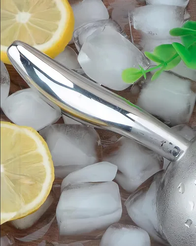 Miniatura 3 de Cuchara de hielo para congelador, cuchara de hielo de acero inoxidable, pala para máquina de hielo, café, granos, alimentos, dulces, harina