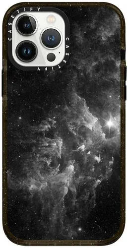 Miniatura 213 de Funda Impact de CASETiFY para iPhone 13 Pro Max con Magsafe - Estuche Claro Cuento de Invierno - Claro Negro Estuche transparente Winter Tale