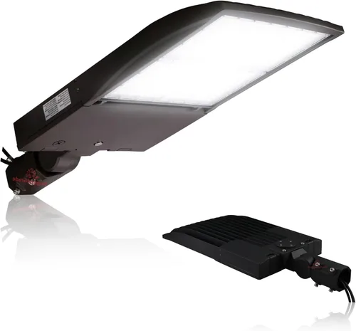 Miniatura 3 de RuggedGrade NextGen III - Luz LED para caja de zapatos de 300 W, 42,000 lúmenes, blanco brillante de 5000 K, montaje de brazo, 277-480 V, carcasa