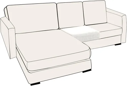 Miniatura 129 de UNBBRRL Fundas de cojín de asiento para sofá, elásticas, funda de cojín individual para sofá, fundas de cojín para sofá, fundas de héroe protegen